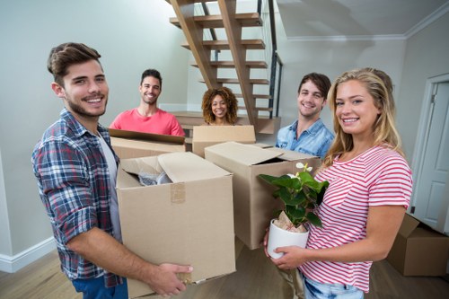 Man and van removals service for a Peckham residential move