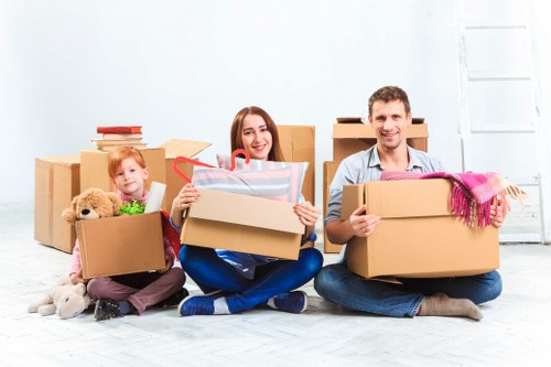 Careful handling of furniture during a Peckham residential removal