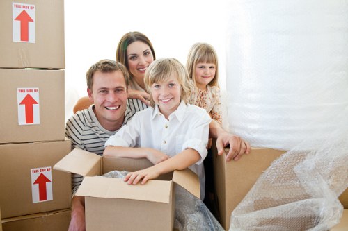 Packing and protecting household belongings for a South London move